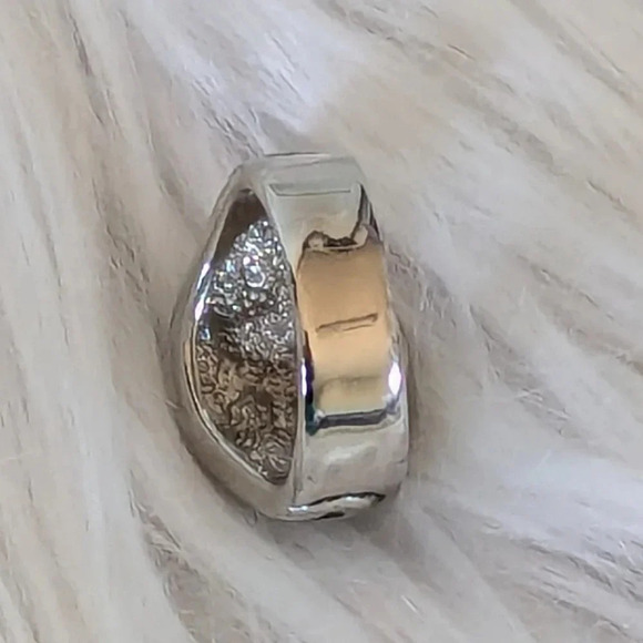 Biker Skull Ring Size 9- Men's Ring- Punk Goth- Skull and Crossbones- Chunky - Picture 4 of 7